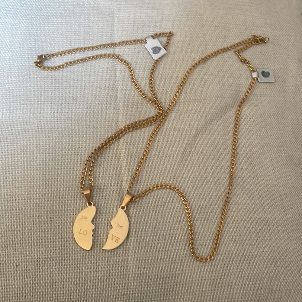 Best friend stainless steel necklace